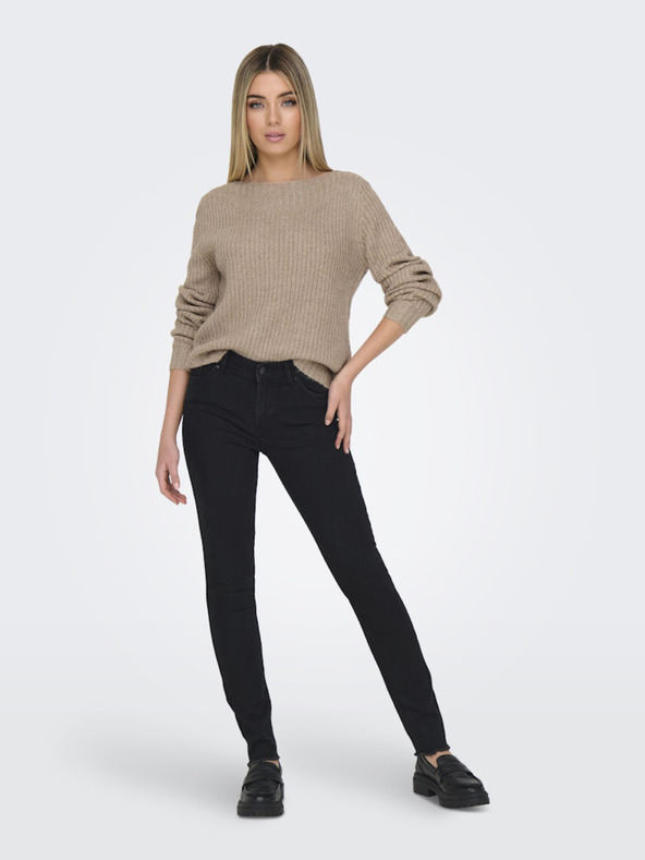 ONLY Fekete női skinny farmer ONLY Hush