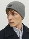 Jack & Jones Szürke kötött téli sapka Jack & Jones DNA