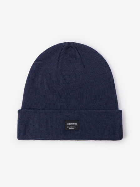 Jack & Jones Sötétkék kötött téli sapka Jack & Jones DNA