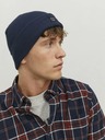 Jack & Jones Sötétkék kötött téli sapka Jack & Jones DNA