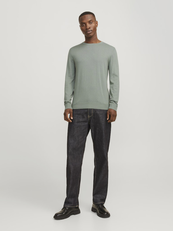 Jack & Jones Zöld férfi Jack & Jones Emil pulóver