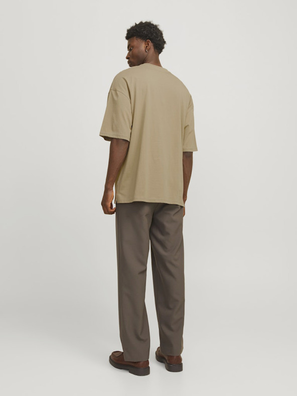 Jack & Jones Barna férfi Jack & Jones Charge póló