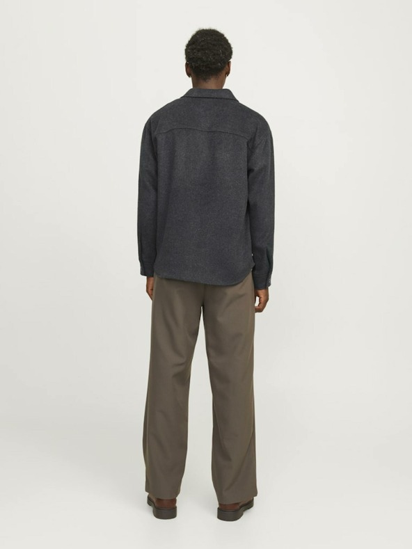 Jack & Jones Sötétszürke Jack & Jones férfi felsőrészes pulóver