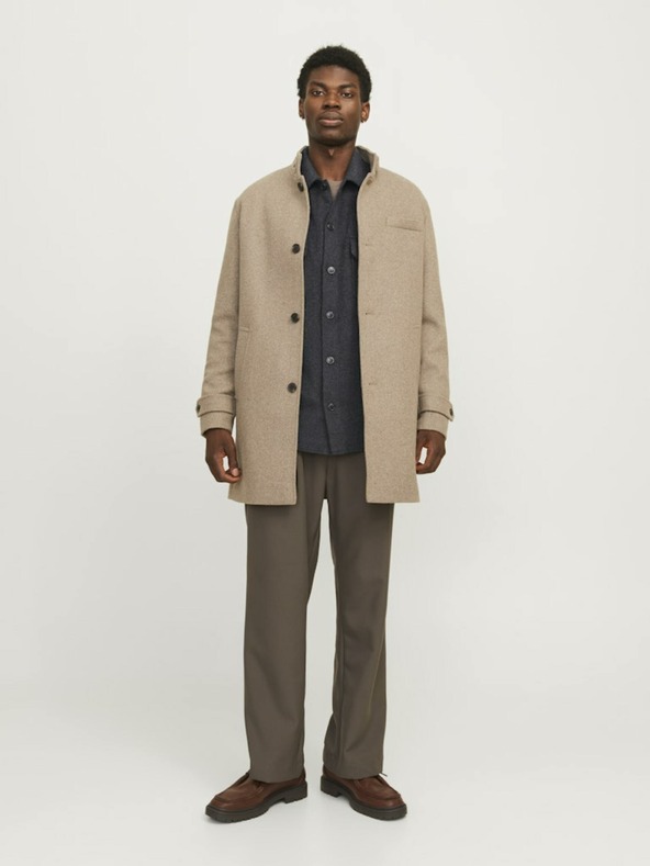 Jack & Jones Sötétszürke Jack & Jones férfi felsőrészes pulóver