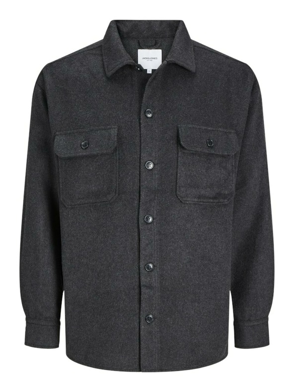 Jack & Jones Sötétszürke Jack & Jones férfi felsőrészes pulóver