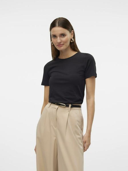 Vero Moda Fekete Vero Moda Lulu női póló női póló