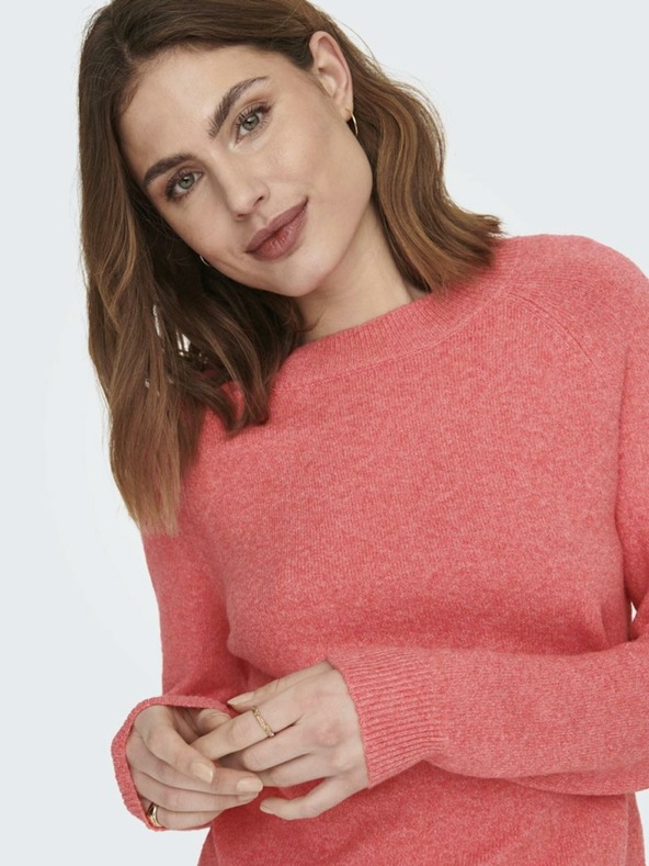 ONLY Narancssárga női ONLY Rica pulóver