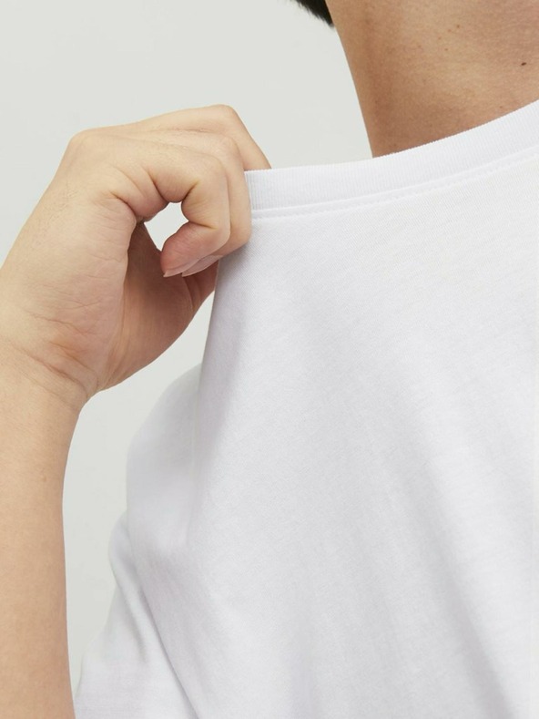 Jack & Jones Fehér Jack & Jones férfi kapucnis pulóver