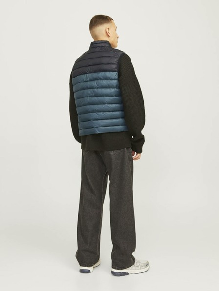 Jack & Jones Fekete és kék férfi Jack & Jones steppelt mellény