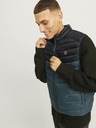 Jack & Jones Fekete és kék férfi Jack & Jones steppelt mellény