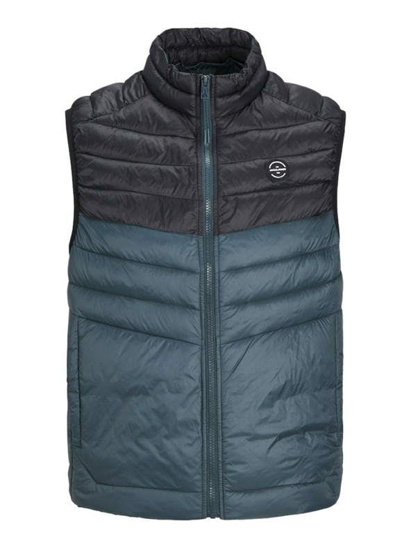 Jack & Jones Fekete és kék férfi Jack & Jones steppelt mellény