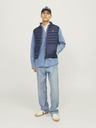 Jack & Jones Sötétkék férfi Jack & Jones steppelt mellény