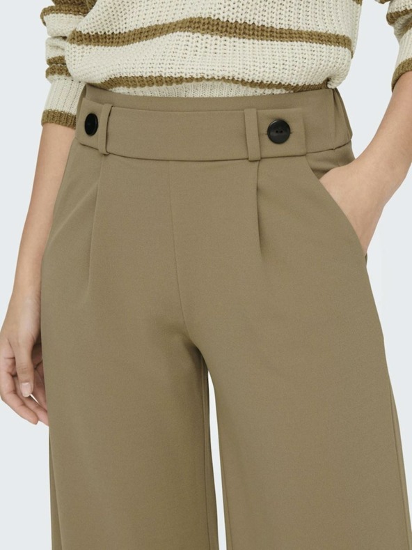 Jacqueline de Yong Barna Női széles szárú nadrág JDY Geggo