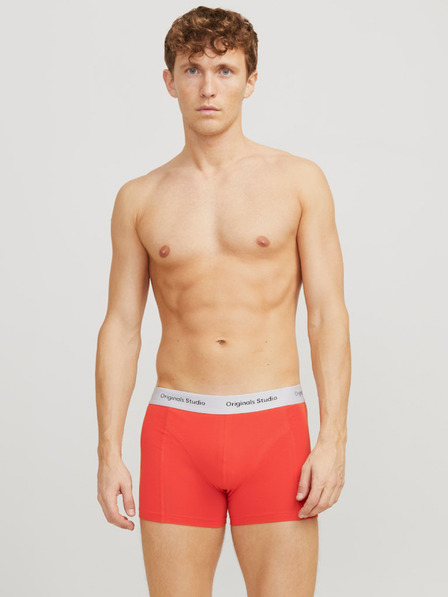 Jack & Jones Öt darabos készlet Jack & Jones férfi boxeralsó narancssárga, kék és fekete színben.