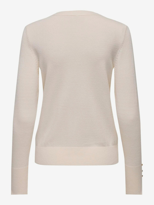 Jacqueline de Yong Bézs színű JDY Malou női pulóver