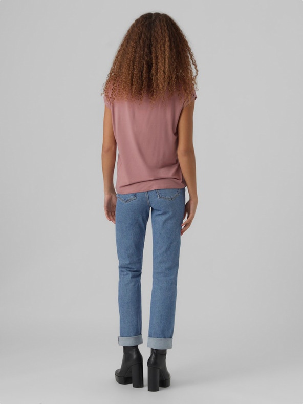 Vero Moda Rózsaszín női póló Vero Moda Ava