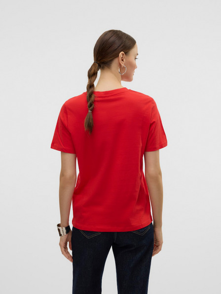 Vero Moda Piros Vero Moda női póló Paulina