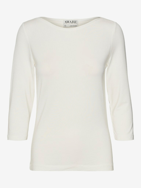 AWARE by VERO MODA Fehér női AWARE by VERO MODA Fiona póló
