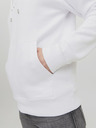 Jack & Jones Fehér férfi Jack & Jones Star kapucnis pulóver