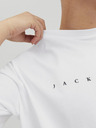 Jack & Jones Fehér Jack & Jones Star férfi kapucnis pulóver