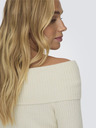 ONLY Krém Női pulóver ONLY Katia Katia