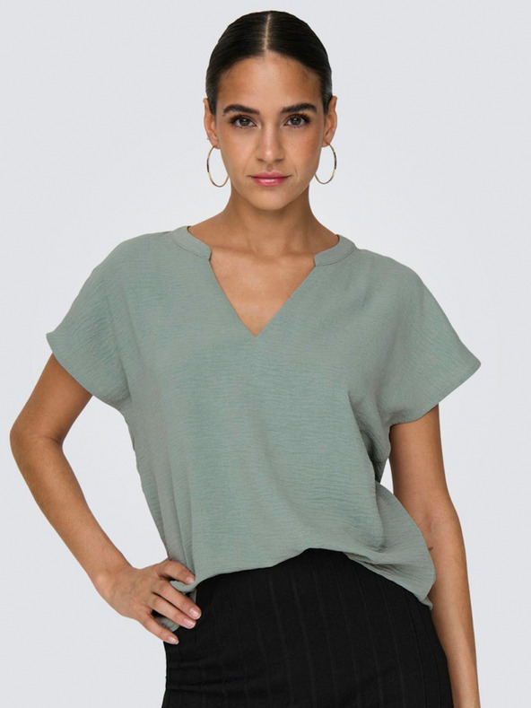 Jacqueline de Yong Zöld JDY női oroszlános blúz