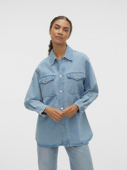 Vero Moda Világoskék női farmer póló dzseki Vero Moda Naya Naya
