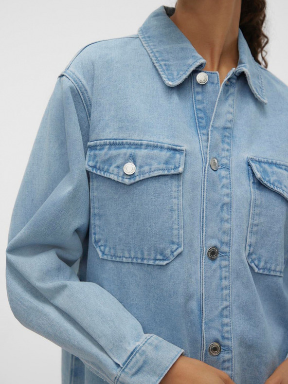 Vero Moda Világoskék női farmer póló dzseki Vero Moda Naya Naya