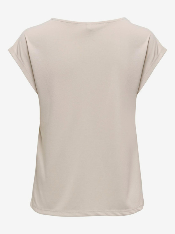 ONLY Bézs női póló CSAK ingyenesen