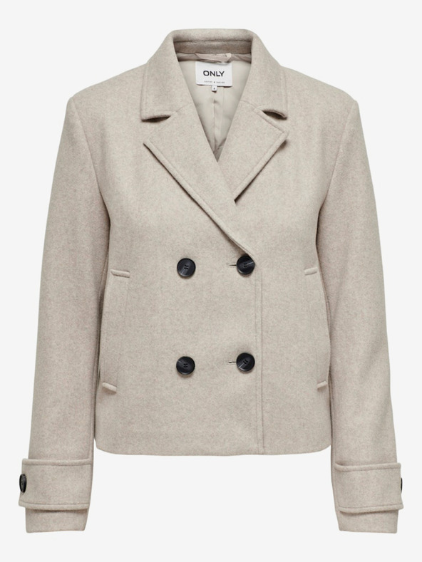 ONLY Bézs színű női kabát ONLY Freja