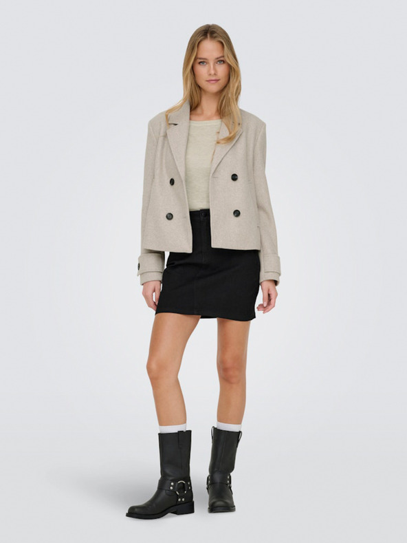 ONLY Bézs színű női kabát ONLY Freja