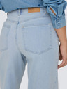 ONLY Világoskék női széles szárú farmernadrág ONLY Madison