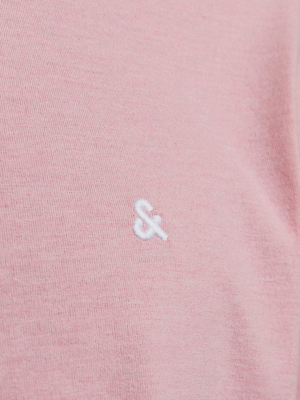 Jack & Jones Rózsaszín férfi Jack & Jones Paulos póló