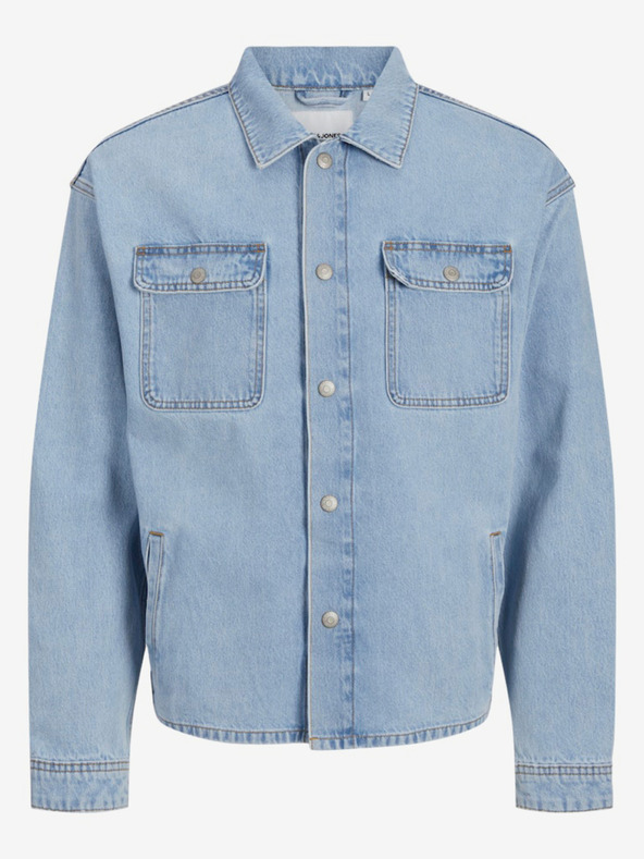 Jack & Jones Világoskék férfi farmer póló dzseki Jack & Jones Hase