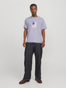 Jack & Jones Világos lila férfi Jack & Jones Vesterbro póló