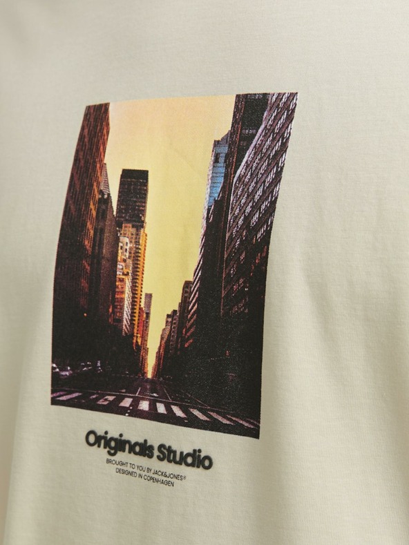 Jack & Jones Jack & Jones Vesterbro bézs színű férfi ing