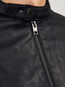 Jack & Jones Fekete férfi Jack & Jones Dylan bőrdzseki