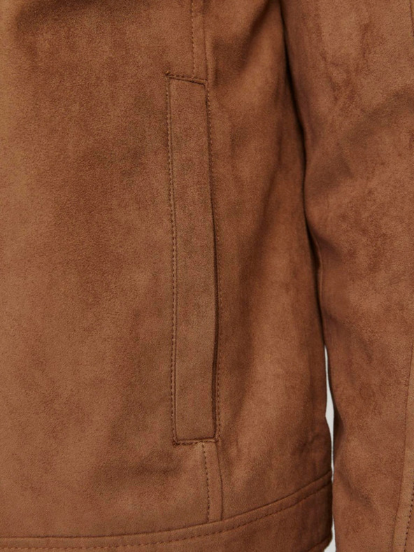 Jack & Jones Barna férfi Jack & Jones Dylan szarvasbőr kabát