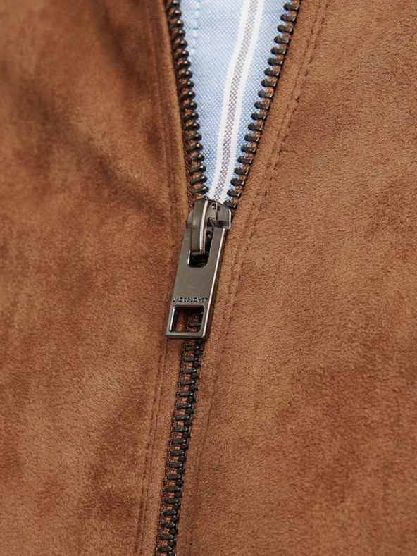 Jack & Jones Barna férfi Jack & Jones Dylan szarvasbőr kabát