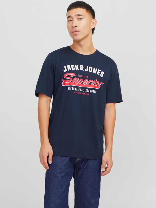 Jack & Jones Sötétkék férfi Jack & Jones logós ing