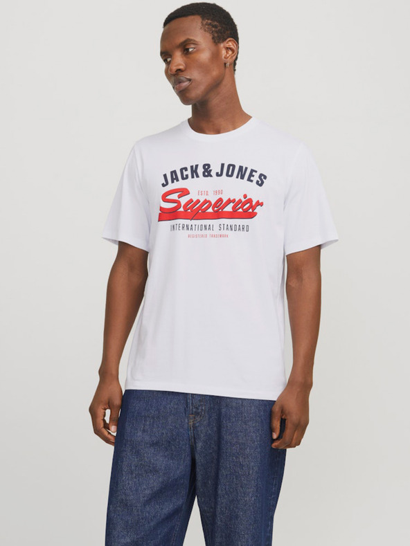 Jack & Jones Fehér férfi Jack & Jones logós ing