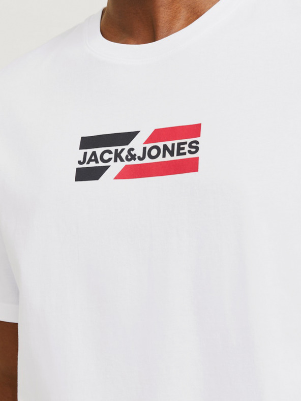 Jack & Jones Fehér férfi Jack & Jones Corp póló