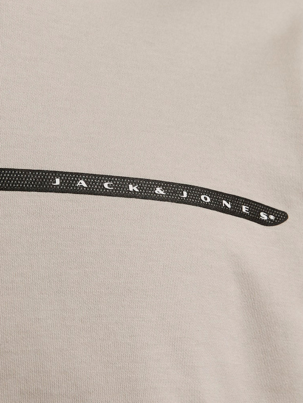 Jack & Jones Jack & Jones Fusion Bézs férfi póló