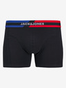 Jack & Jones Három darabos Jack & Jones férfi boxeralsó készlet kék, szürke és fekete színben