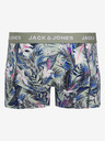 Jack & Jones Három darabos Jack & Jones férfi boxeralsó készlet kék, zöld és fekete színben