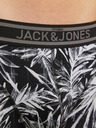 Jack & Jones Három darabos Jack & Jones férfi boxeralsó készlet fekete és kék színben