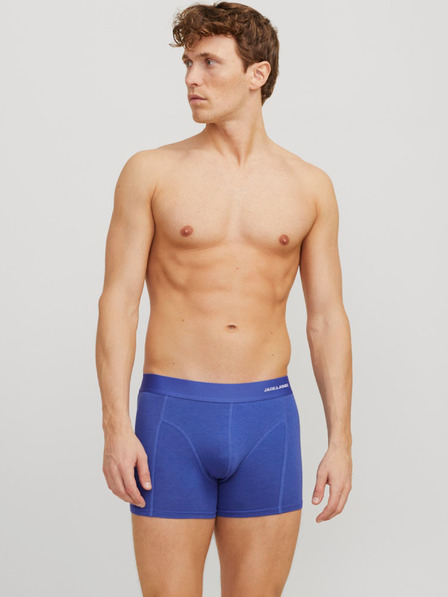 Jack & Jones Három darabos férfi boxeralsó készlet Jack & Jones kék színben