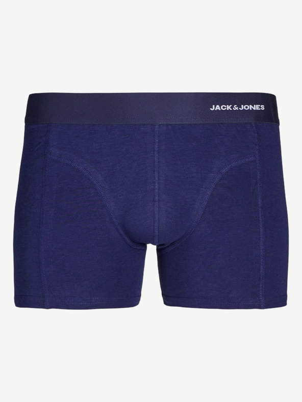 Jack & Jones Három darabos férfi boxeralsó készlet Jack & Jones kék színben