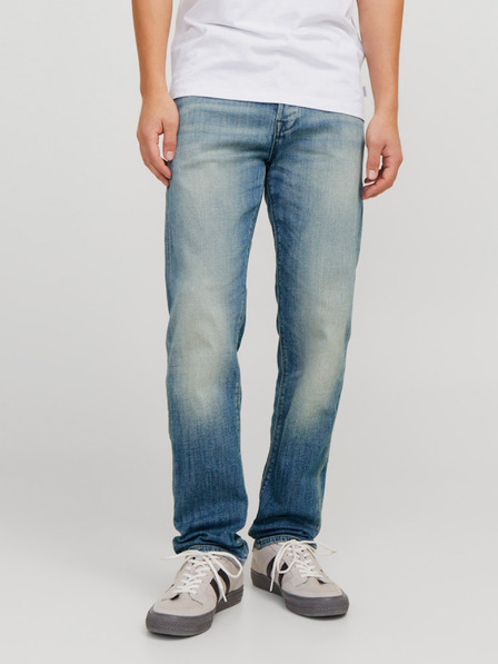 Jack & Jones Kék, keskeny szabású férfi farmer, Jack & Jones Mike