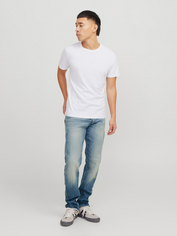 Jack & Jones Kék, keskeny szabású férfi farmer, Jack & Jones Mike